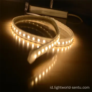 60LED/M 220V 10W LED strip fleksibel tegangan tinggi